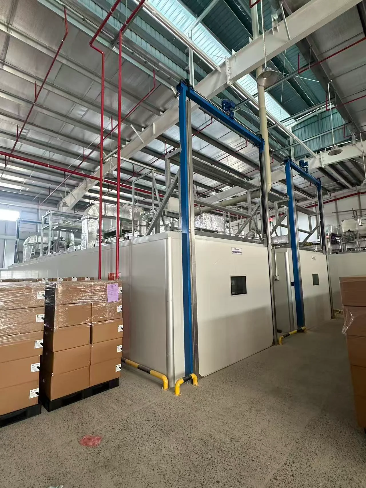 预处理室和曝气室