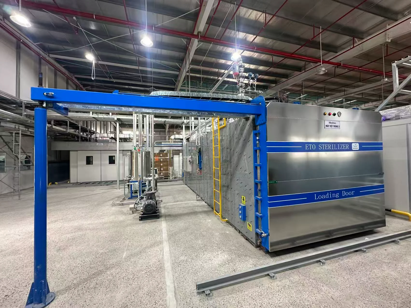 Industrial ETO Sterilizer System