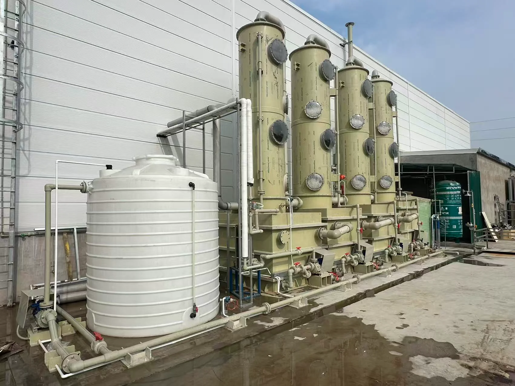 EO Scrubber Installation Site